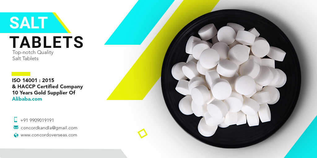 CONCORDKANDLA's tweet photo. SALT TABLETS
MANUFACTURERS &amp; EXPORTERS - INDIA
CONTACT US ON: concordkandla@gmail.com
MOBILE / WHATS APP: +91 9909019191
#salttablets #water #watersoftener #watersolution #watertreatment #exporters #manufacturers #concordoverseas #industrial #madeinindia https://t.co/pVxJfG5ufi