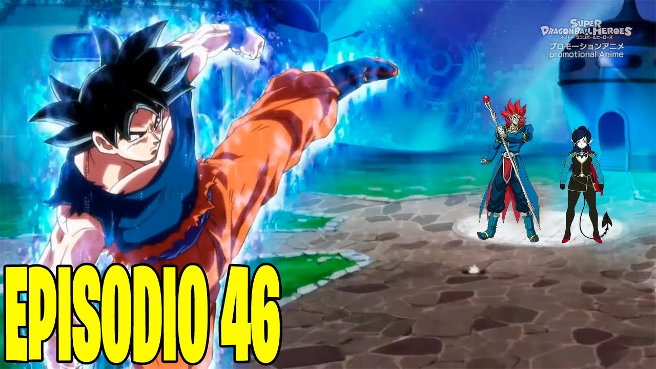 SDBH World on X: Super Dragon Ball Heroes Episode 46 UI Goku vs Demon God  Demigra ➡️  / X