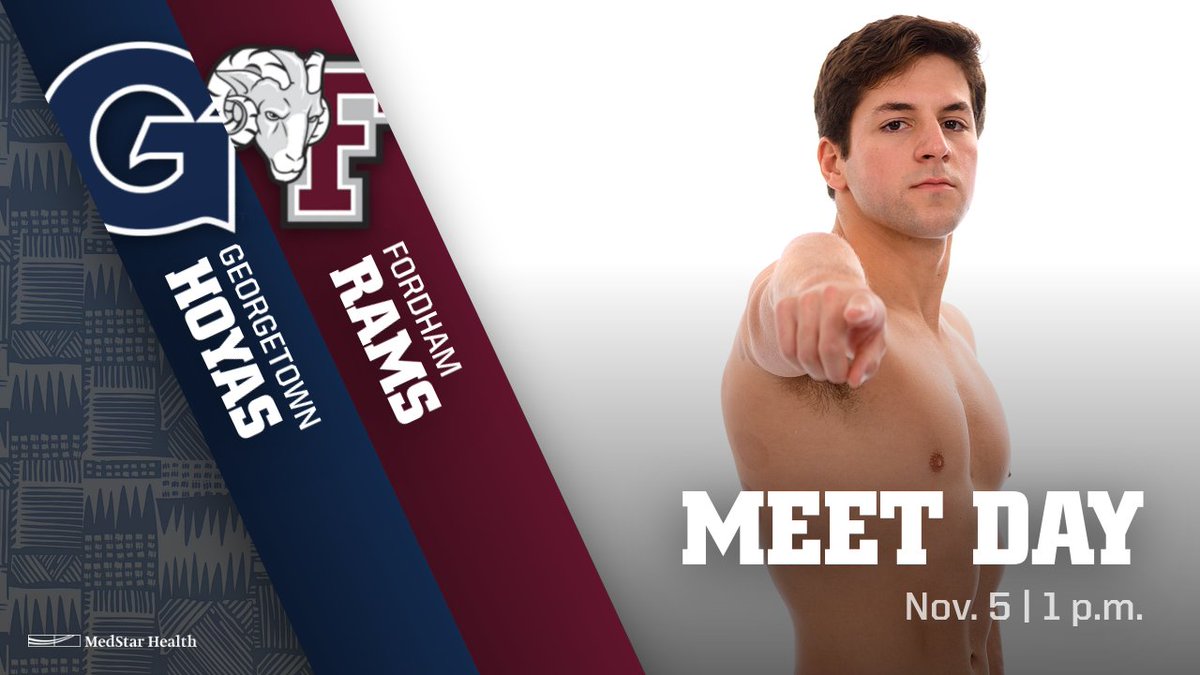 HoyasSwimDive's tweet photo. MEET DAY! The Hoyas look to build on their early season successes as they face the Rams this afternoon!
Follow along below!
💻 | https://t.co/KIMrunSx0N
#H20YAS | #HoyaSaxa https://t.co/INjPVG4kea