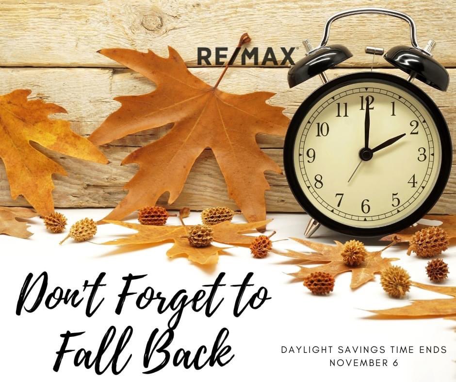 It's that time of year again.  Enjoy the extra hour of sleep tomorrow but be careful driving as it gets dark one hour earlier.