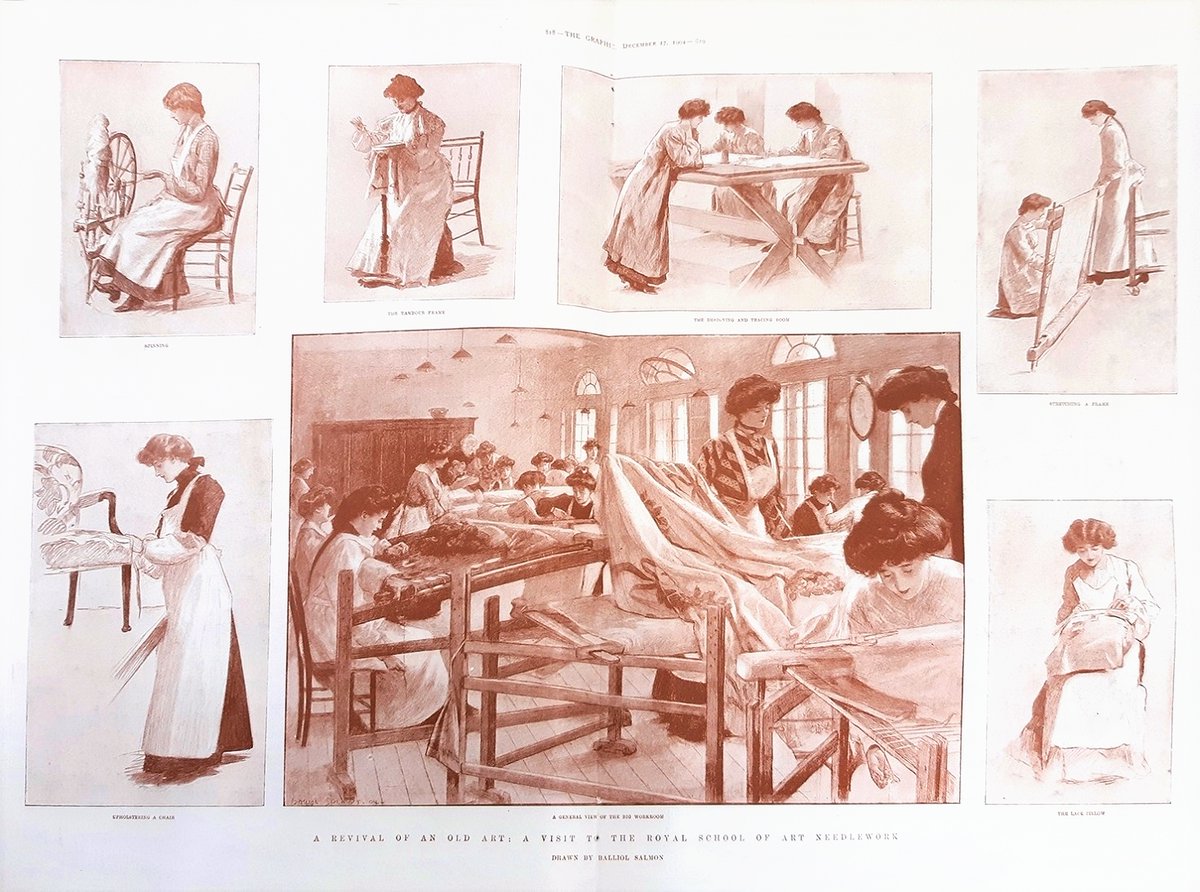 Royal School of Needlework tweet media