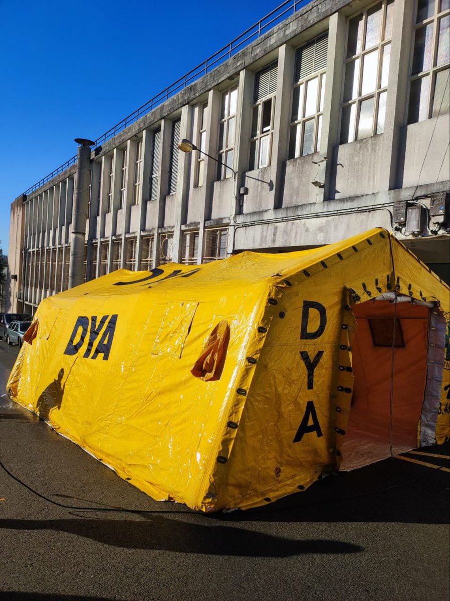 El próximo finde nos enfrentamos a un gran reto, la Behobia/San Sebastian 57. Es fundamental que todo el material esté en perfectas condiones y los/as voluntarios/as preparados/as. Hoy aprovechamos el sábado para preparar todo y practicar. No se deja nada al azar. #DYA