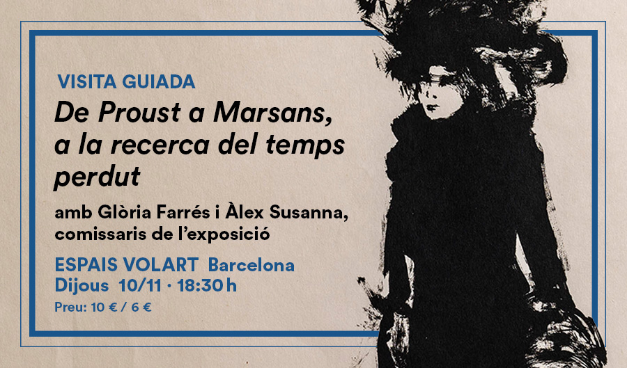 vilacasas's tweet photo. 💥#ActivitatsFVC!
Vine a conèixer l'exposició #DeProustAMarsans de la mà dels comissaris @gloriargent i @Alex_Susanna
📅dijous 10 de novembre
🕐18:30 h
📍 #EspaisVolart, #Barcelona
🔗Inscripcions: https://t.co/13d6aJeNjl https://t.co/nXRMGDNjXS