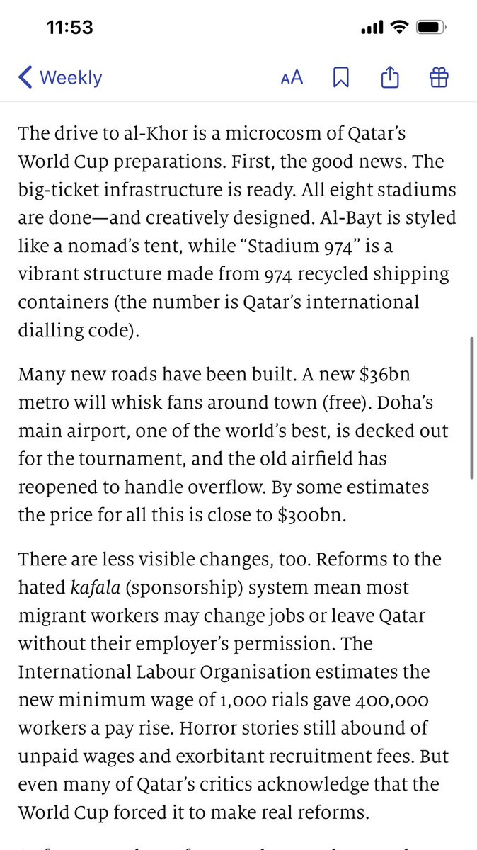 Nice to see a balanced article for once from the international media…