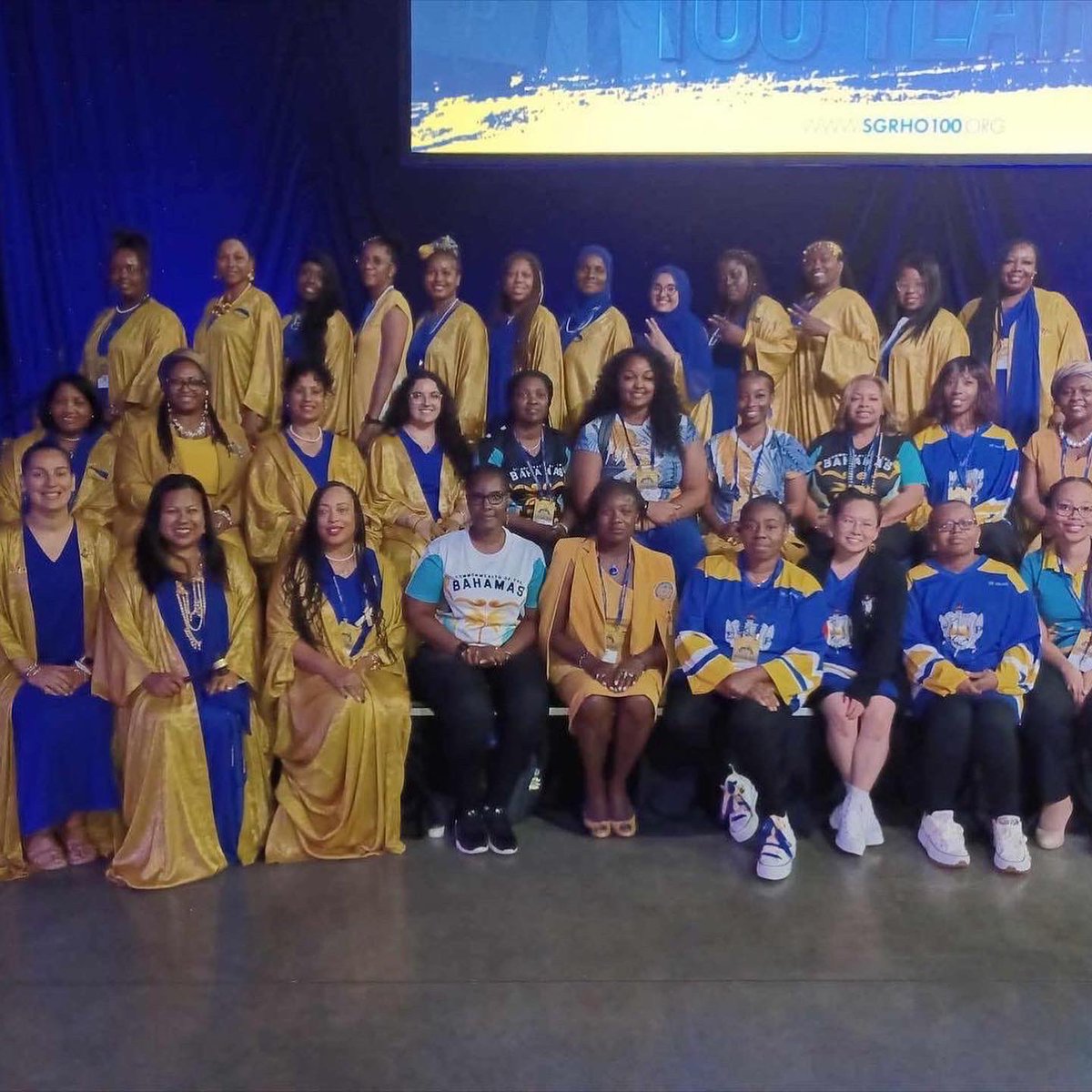 ZDSArlington's tweet photo. Day 5: Global Sisterhood
We love our International Sorors! #Greaterservice #GreaterProgress #SGRho100 #Greater #SGRhoCentennial #SigmaGammaRho #ZDStheBest! https://t.co/ELmrcAyHds