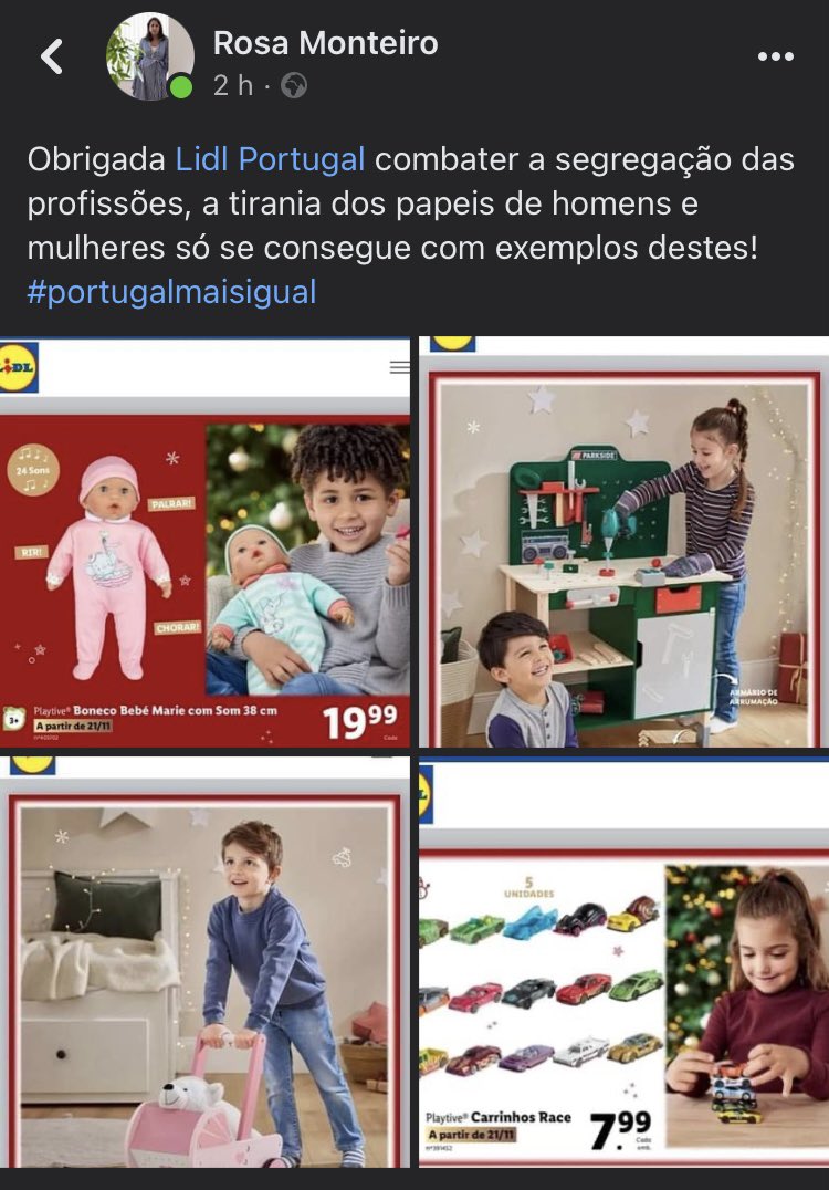 parabéns e obrigada lidl