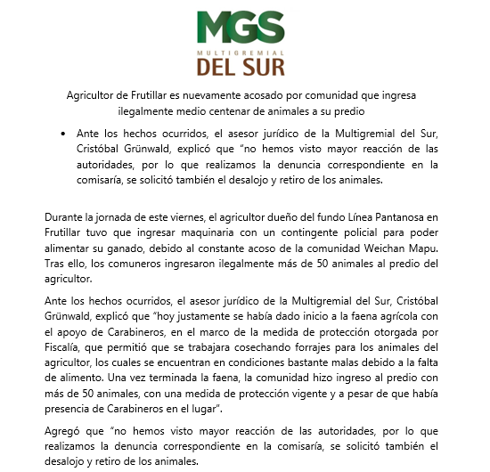 Multigremial del Sur tweet media