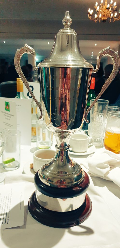 Great evening at the <a href="/glosrootfruit/">GlosRootFruit&Grain</a>  annual awards dinner 🥕🍎🌾Some of the winners needed shopping trollies to collect their haul! Very pleased to have some silverware on our table - the <a href="/AgriiUK/">Agrii</a> Cup for outstanding oilseed rape crop in the county #farming #Gloucestershire