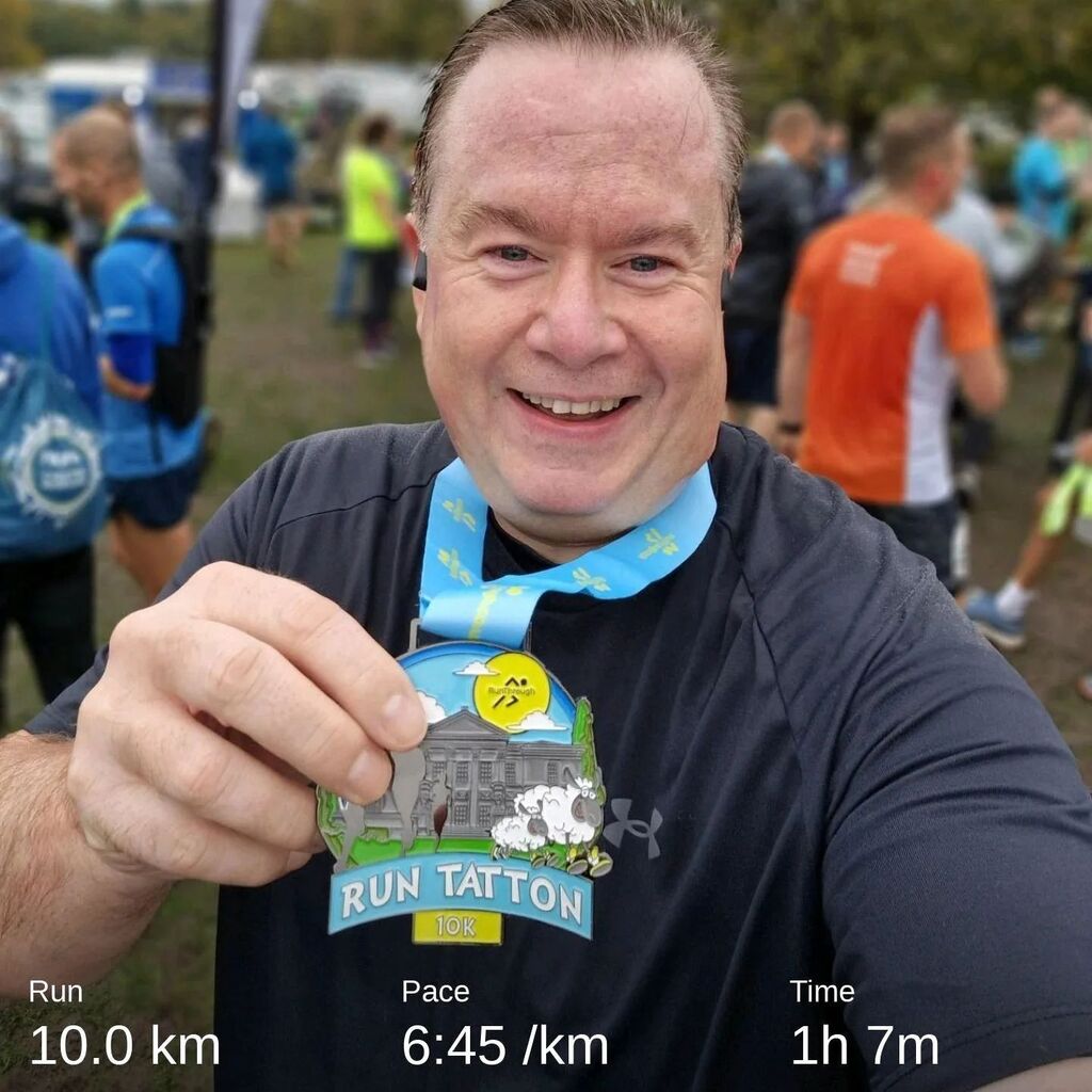 SteveManc74's tweet photo. A fab start to Saturday with the @runthroughuk #runtatton 10k race!
.
A cold soggy start to the day but amazingly the rain stopped for the whole duration of the race!
.
Brilliant to see @the_coffeepod there for some much needed wake up coffee!
.
Great t⦠https://t.co/2PJh7wWzKJ https://t.co/WHHVvYKum4