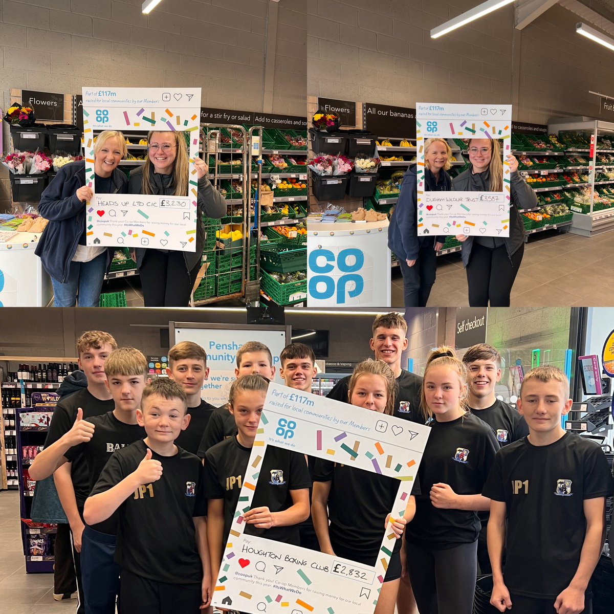 parlettt's tweet image. Celebration day done &amp;amp; dusted! Thank you to all of our @coopuk members, who contributed £9650.84 towards our #LocalCauses:
- @durhamwildlife 
- @HeadsUpLtdCic 
- #HoughtonBoxingClub 
It’s been a pleasure working with you all! @amandajal @juliomckenzie @brianstevallen