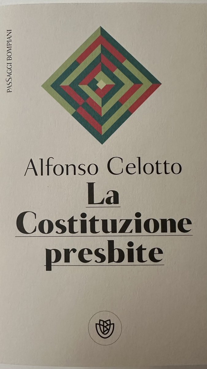 AlfonsoCelotto's tweet image. Per parlare in maniera semplice di #Costituzione @libribompiani