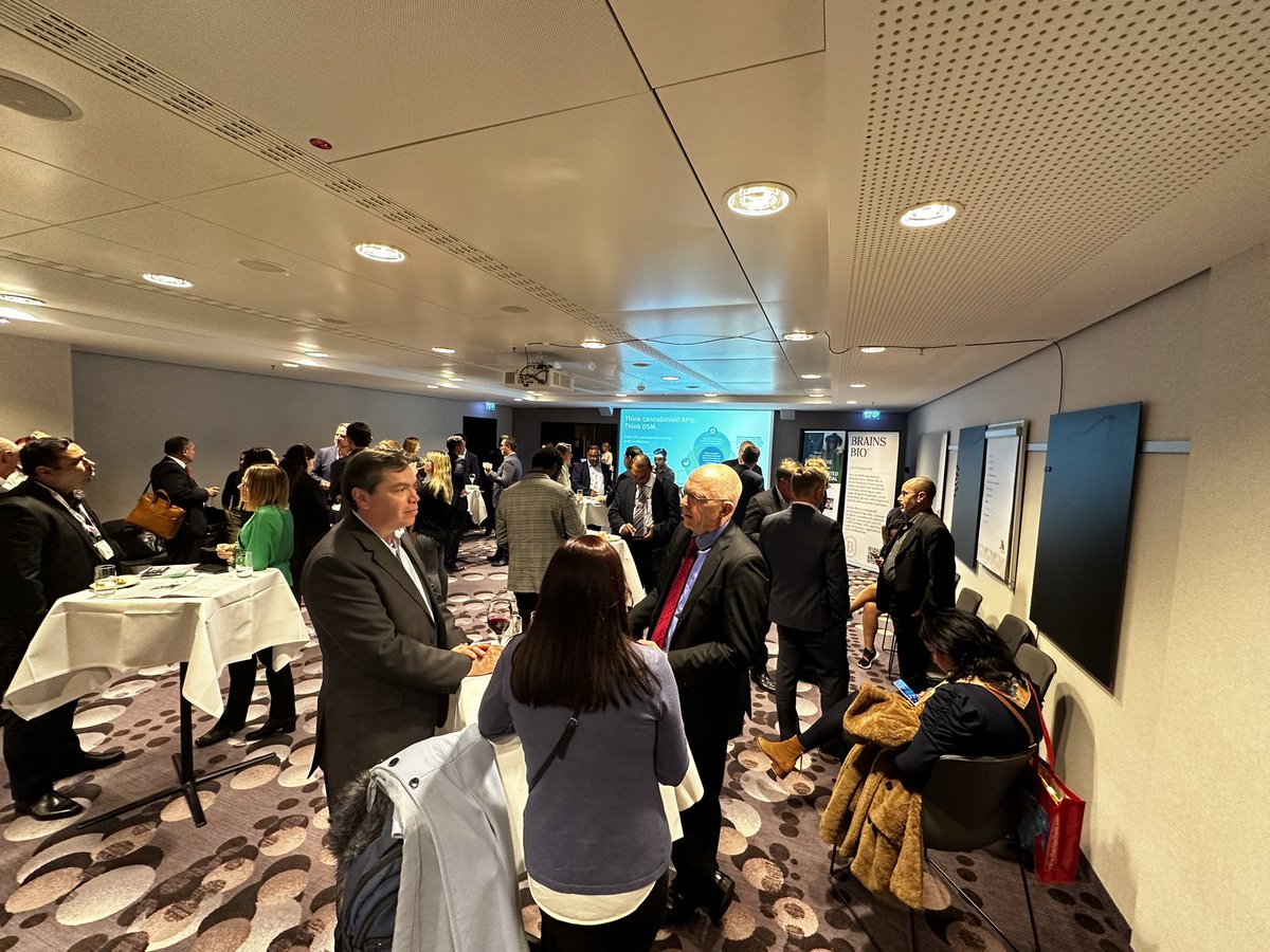 As we conclude #cphi22 in 🇩🇪 we’d like to thank everyone who had a chance to stop by our booth and event to learn from our team of experts. Brains is proud to be at the forefront of cannibinoid research and innovation with strong partners around the 🌎to help enhance life for all