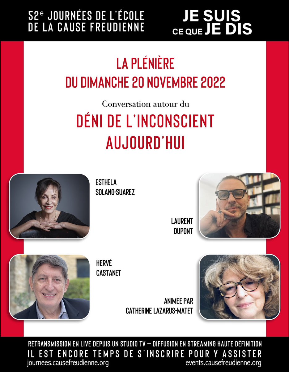 J54ECF's tweet photo. J52♦️Le programme #1 de la plénière du dimanche 20 novembre!
S’inscrire : https://t.co/Slj3ydHVRB https://t.co/lB4AFeUISm