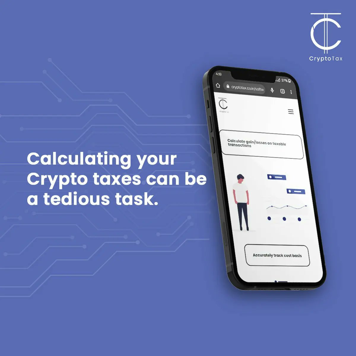 cryptotax_int's tweet photo. Coming Soon: Our all-in-one Crypto Tax Software, which will
1) Automate all the tedious tasks involved in calculating your taxes and
2) Help you save days worth of time & stress while doing it.
#cryptocurrencies #cryptocurrency #cryptocurrencyupdates #cryptocalculator #calculator https://t.co/Bq3NYTks9d