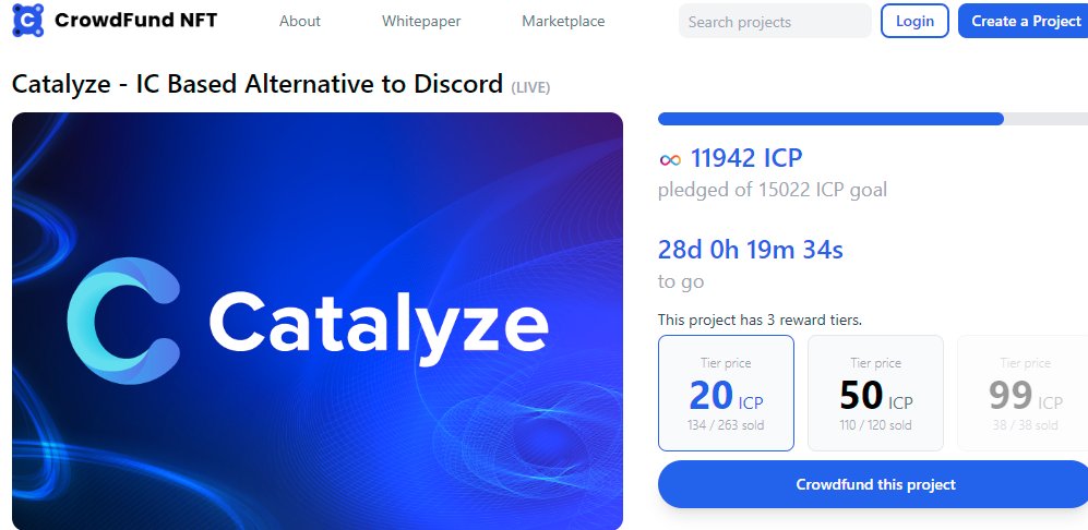 CajunCanadian_'s tweet photo. Looks like we're breaking records here @dominic_w @Chepreghy on the @crowdfundnft with @catalyze_one (looking like it will be the largest raise ever on #crowdfund) about 80% funded in only two days! π
Tier 3 - sold out
Tier 2 - only 10 left
Tier 1 - smallest is available https://t.co/K0zd9jFNzE
