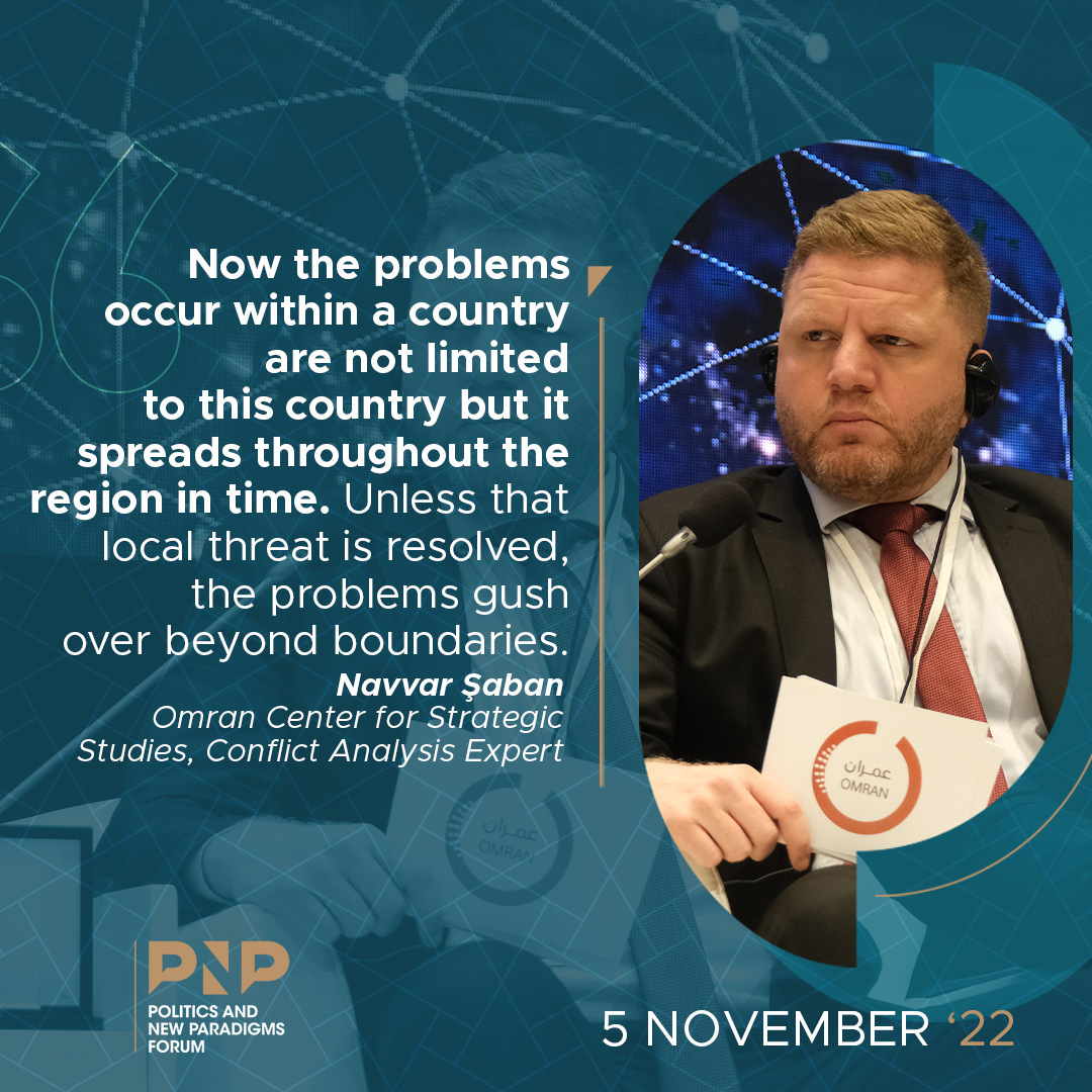 Navvar Şaban: Yerel tehdit çözülmedikçe sorunlar sınır ötesine taşmaya başlıyor.
@Nawaroliver 

#PNPForum