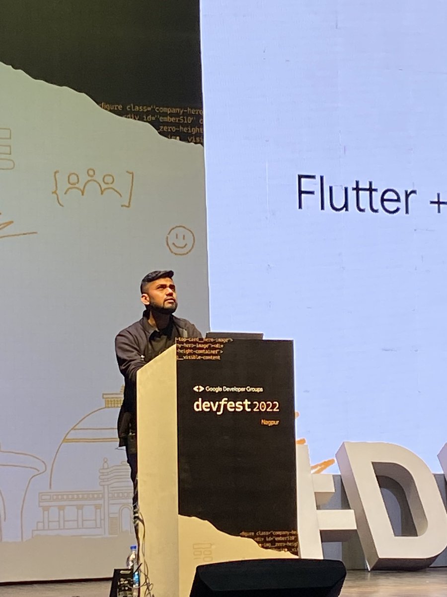 knowShubhangi's tweet photo. FlutterFire by @imthepk at DevFest Nagpur
Laughed and learnt π
@GDGNagpur_ @FlutterDev #Devfestngp22 #Devfest #DevfestNagpur https://t.co/yQrMrUCxtS