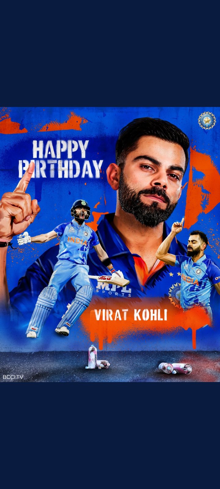 Happy Birthday Virat Kohli desh ki shaan 