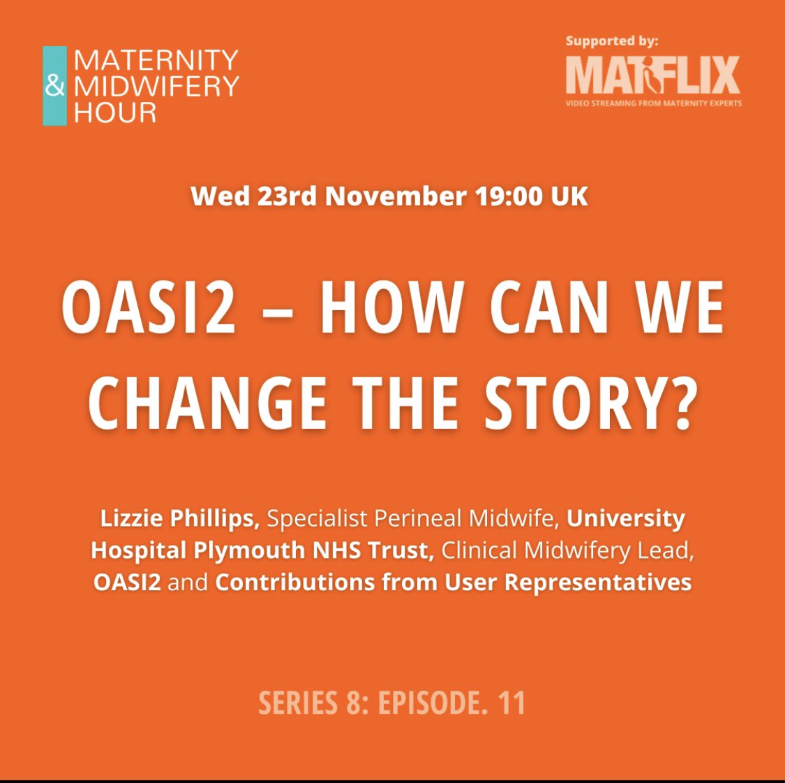 Lizzie Phillips (@li22iep) on Twitter photo Fierce advocate for women & their amazing bodies? Come hear how #oasicarebundle OASI2 seeks to reduce severe birth tears. #midwives #obstetricians <a href="/masic_uk/">The MASIC Foundation</a> <a href="/UHP_IMT/">University Hospitals Plymouth NHS Trust D&I Dept</a> <a href="/MidwivesRCM/">Royal College of Midwives 💙</a> <a href="/RCObsGyn/">RoyalCollegeObsGyn</a> <a href="/RaneeThakar/">Ranee Thakar</a> @webbyali1 eventbrite.co.uk/e/oasi2-how-ca… Fierce advocate for women & their amazing bodies? Come hear how #oasicarebundle OASI2 seeks to reduce severe birth tears. #midwives #obstetricians <a href="/masic_uk/">The MASIC Foundation</a> <a href="/UHP_IMT/">University Hospitals Plymouth NHS Trust D&I Dept</a> <a href="/MidwivesRCM/">Royal College of Midwives 💙</a> <a href="/RCObsGyn/">RoyalCollegeObsGyn</a> <a href="/RaneeThakar/">Ranee Thakar</a> @webbyali1 eventbrite.co.uk/e/oasi2-how-ca…