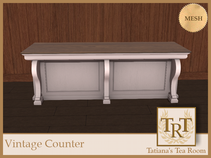 This beautiful vintage counter brings a nice touch of ambience to both retail and home settings in #SecondLife.

Inworld:
maps.secondlife.com/secondlife/Pro…

Marketplace:
marketplace.secondlife.com/p/TTR-Vintage-…