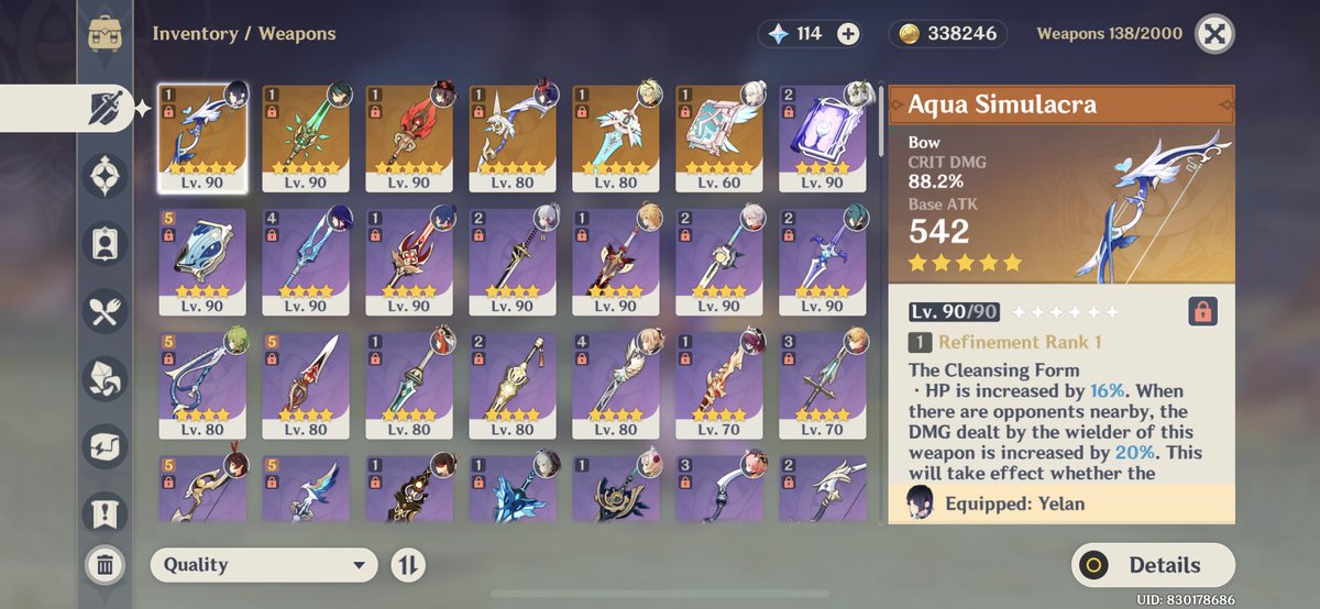 mapplesannns's tweet photo. WTT 2 accounts to 1 big account both asia server #WTT #genshin #genshinimpact #genshinsell #genshintradings #genshintrade #trade https://t.co/dHTEcAIY5w