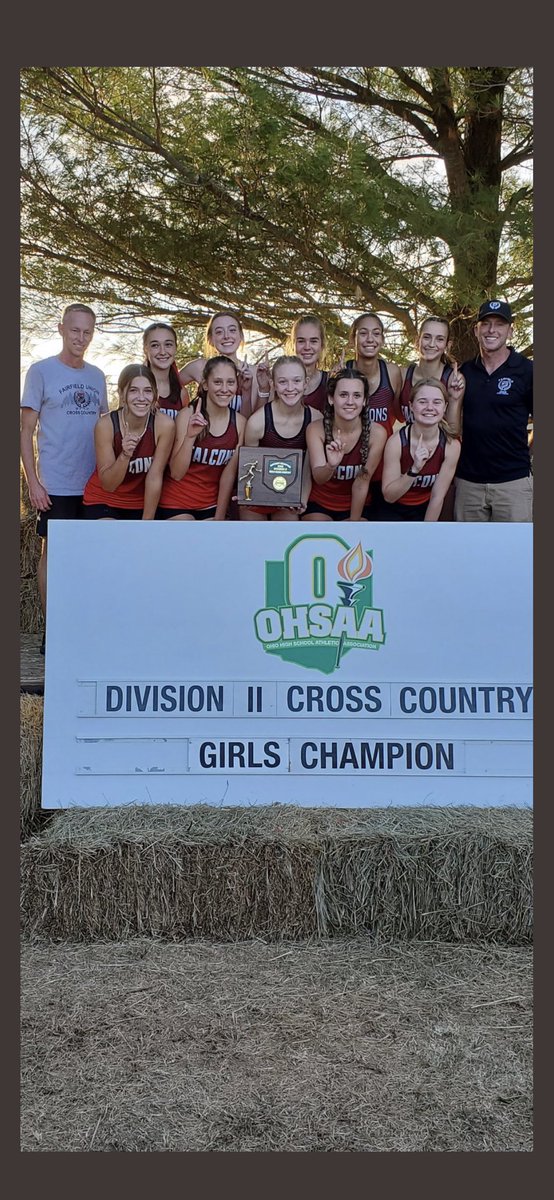 FairfieldunionS's tweet photo. Good luck to our cross country team competing in the state meet today!! No doubt you’ll get it done!! #gobirds #flyingfalcons #digdeep https://t.co/JYFF0Hsjti