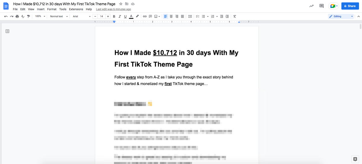 How I Made $10,712 in 30 days With My First TikTok Theme Page

I'm exposing EVERYTHING...

- The niche
- Products I sold
- Mistakes I made

I really pulled back the curtain on this one...

RT + Comment "Send" and I'll DM it to you

⚡️Must be following so I can DM