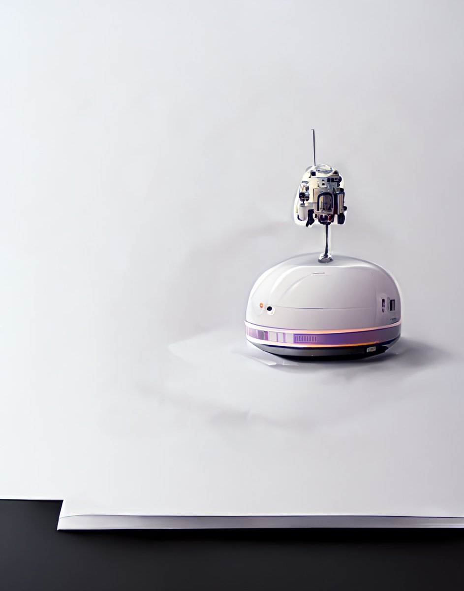 PicturesBeyond's tweet photo. **isometric 3D view of a miniature futuristic robot**

#aiart #aiartcommunity #digitalart #aicraft #stablediffusion #stablediffusionart #dalle2 #midjourneyart #discord https://t.co/OKWb1KG5Em