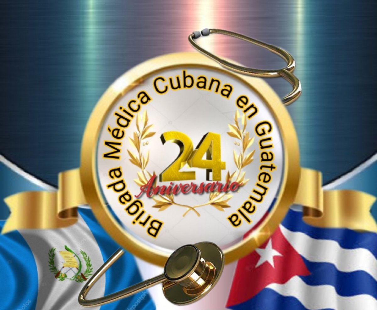 <a href="/BrigadaOm/">Brigada 🇨🇺 Operación Milagro.Escuintla,Guatemala</a> Felicita a todos los colaboradores  de <a href="/CubacooperaGt/">Cubacoopera Guatemala</a>, por estos 24 años de consagración a la salud de los Guatemaltecos.
Continuaremos esta historia de solidaridad y entrega con la seguridad de que la patria nos contempla orgullosa.
#24AñosBMCGuatemala
