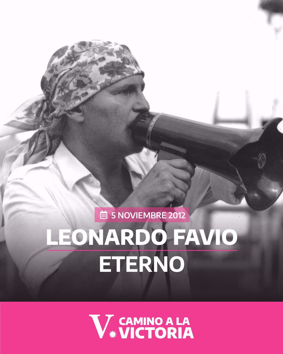 LEONARDO FAVIO ❤️

Al cumplirse 10 años de su paso a la inmortalidad, homenajeamos a uno de los artistas populares de nuestro país. Coherencia histórica y compromiso político en #LeonardoFavio. ☀️

<a href="/vtolosapaz/">Victoria Tolosa Paz</a>
#CaminoALaVictoria