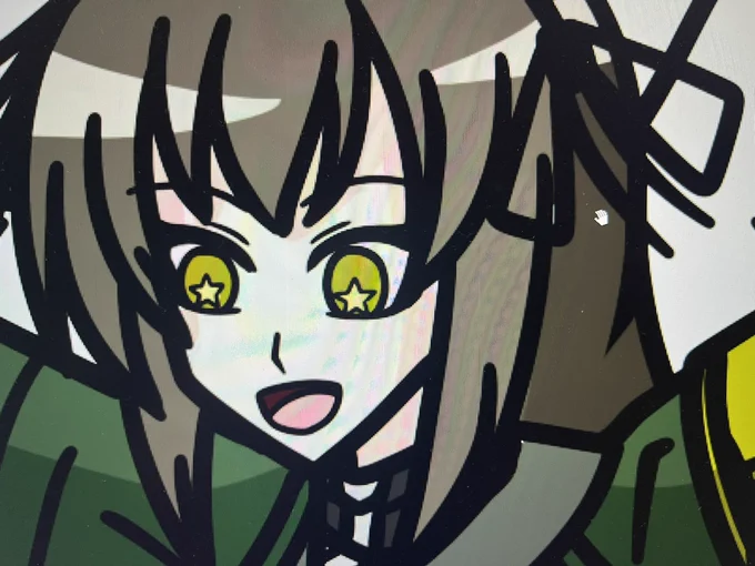自分用へのイラストで暫く絵が上げられないから、描いてる最中のチラチラとだけ上げてこう 