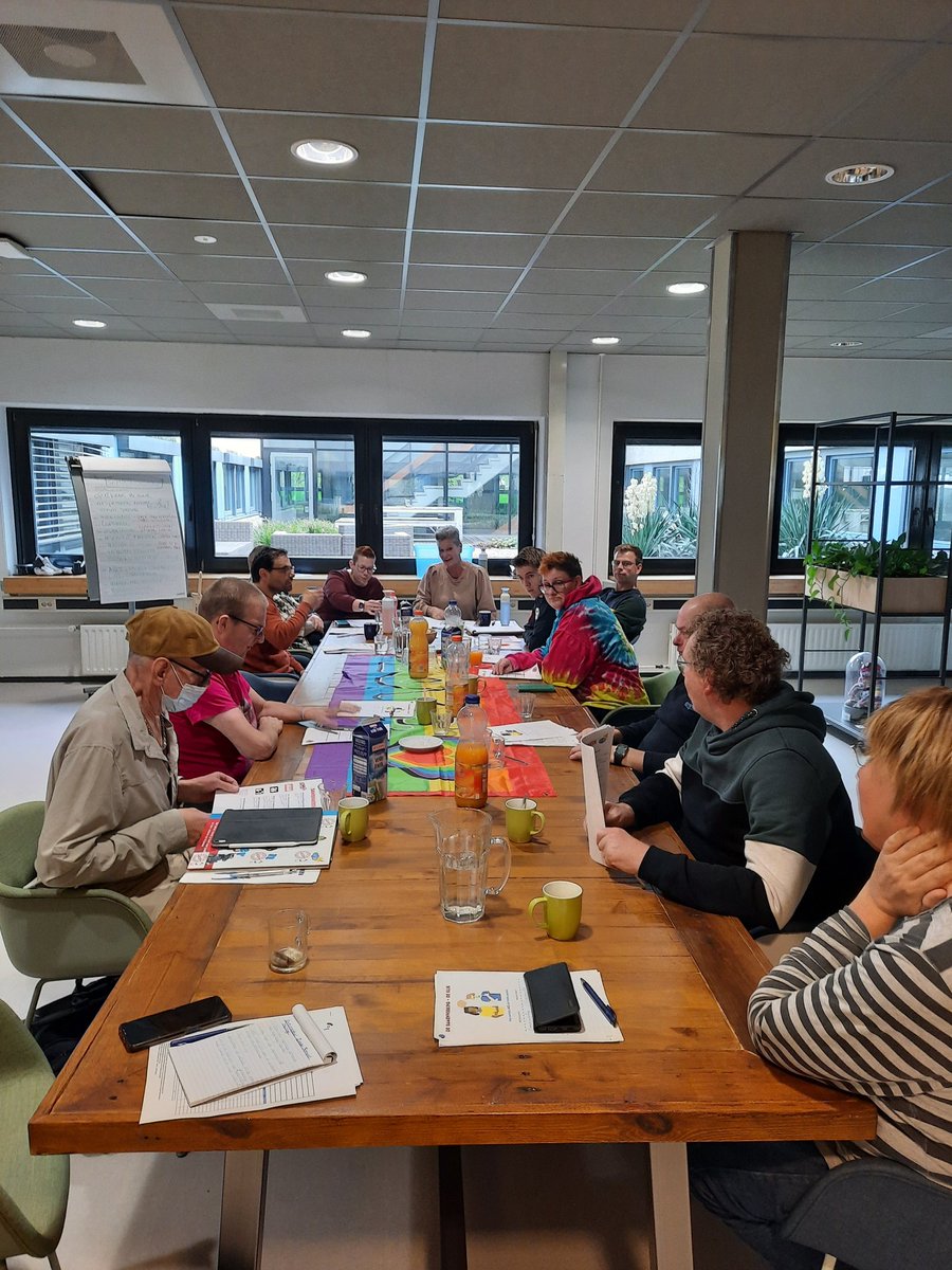 LFBAssen's tweet photo. Vandaag krijgen Dirk en Myriam een training als #ambassadeursduo van @zonderstempel over hoe werken we #samen en hoe kunnen we de #LHBTIQ beter op de kaart zetten! Werk aan de winkel! 😀#sterk #regenboogagenda #Diversity #inclusie https://t.co/DKs9g47D4v