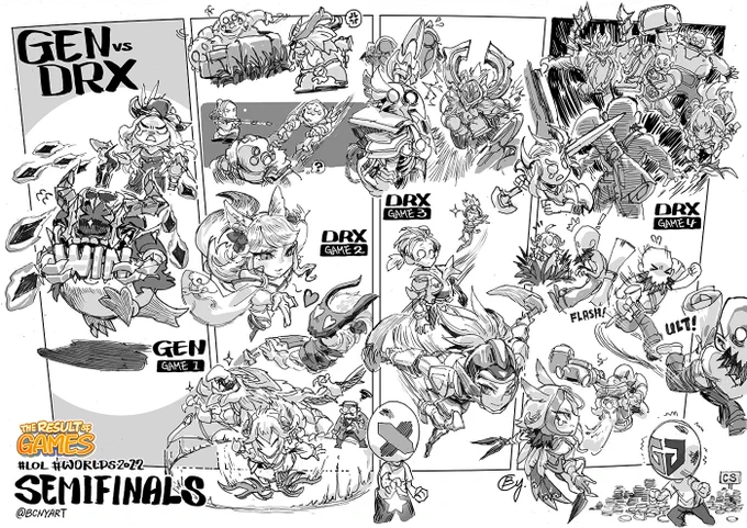 GEN vs DRX#worlds2022 #LeagueOfLegends #TheResultofGames 