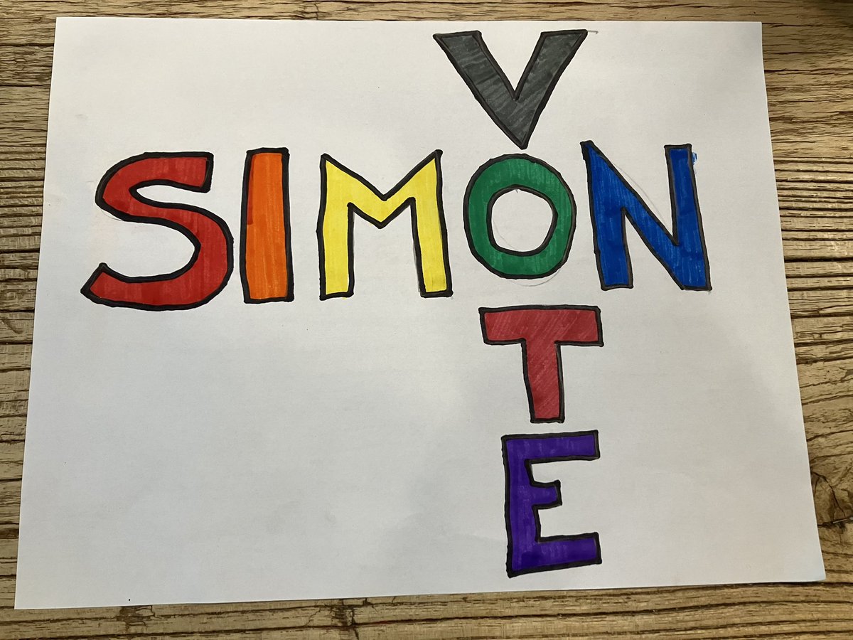 amyhildreth's tweet photo. Democracy- 5th grade student council style! https://t.co/Nqu4wZOJEv