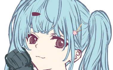 ここ数か月メンタル的にまともに絵が描けないのが続いてたんだけど、最近ちょっとづつ描けるようになってきたそして久々に好きな感じの顔描けた! 