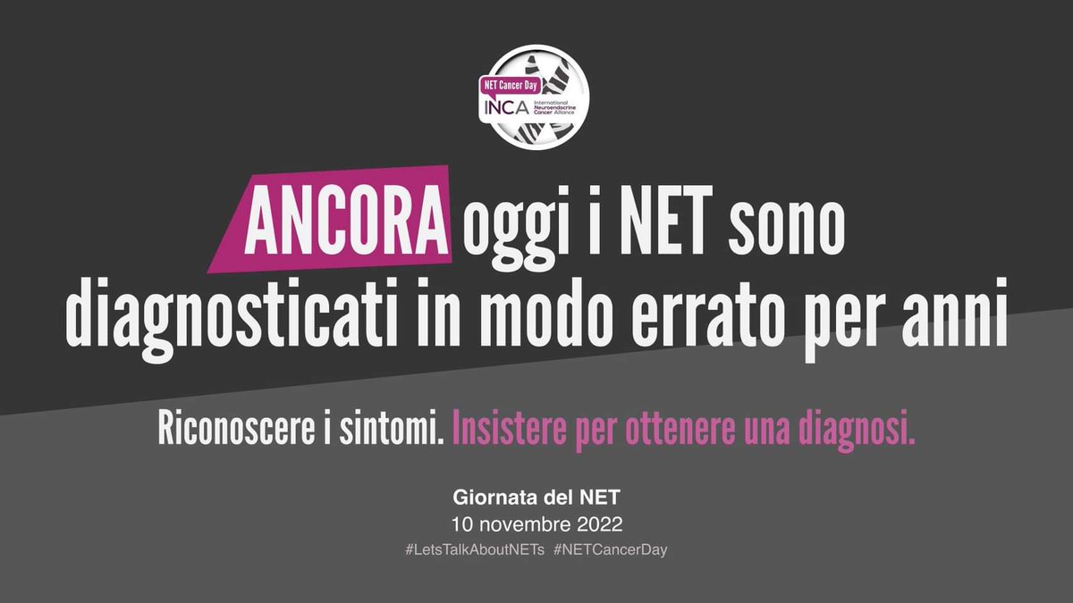 DIVENTA SOCIO OPPURE RINNOVA LA TUA ISCRIZIONE PER IL 2023 
Contattaci oppure visita il sito

bit.ly/3fueVn6

IL TUO, 🦓
UN GRANDE GESTO DI SOLIDARIETA' CHE FA LA DIFFERENZA.  🤝 

 #GIORNATAMONDIALEDEITUMORINEUROENDOCRINI #letstalkaboutnets #NETCANCERDAY