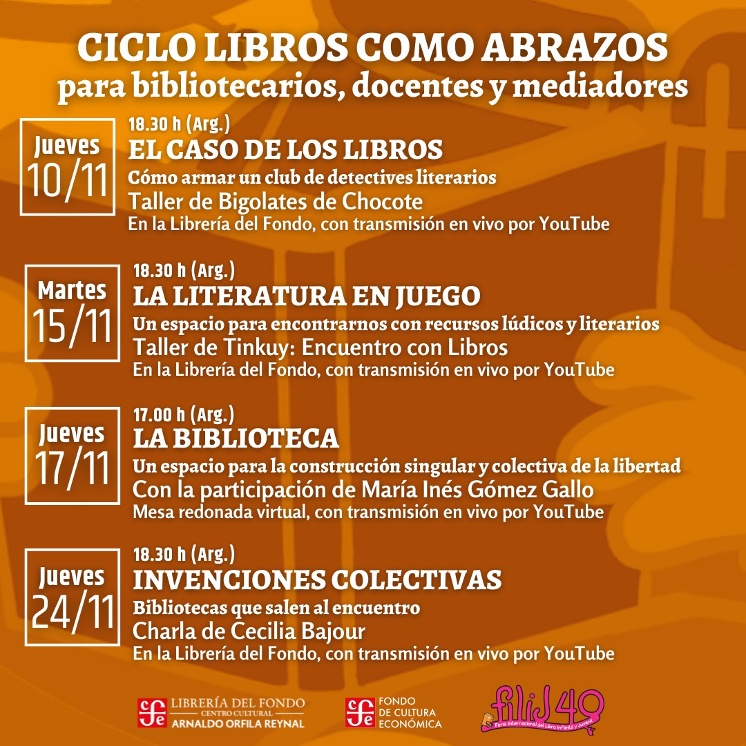 Las y los esperamos. #bibliotecas #promociónlectora #mediacionlectora #bibliotecaspopulares <a href="/CONABIP/">CONABIP</a>