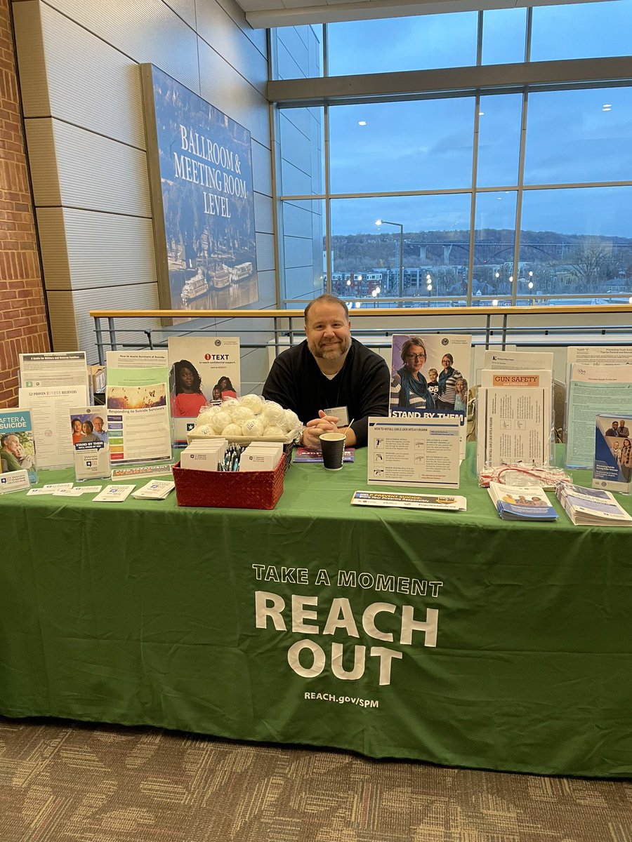 NAMIMinnesota's tweet photo. A new record: This year, NAMI Minnesota State Conference has more than 30 sponsors! #NAMIMN #MentalHealth #SuicidePrevention https://t.co/vEwV6Gbek2