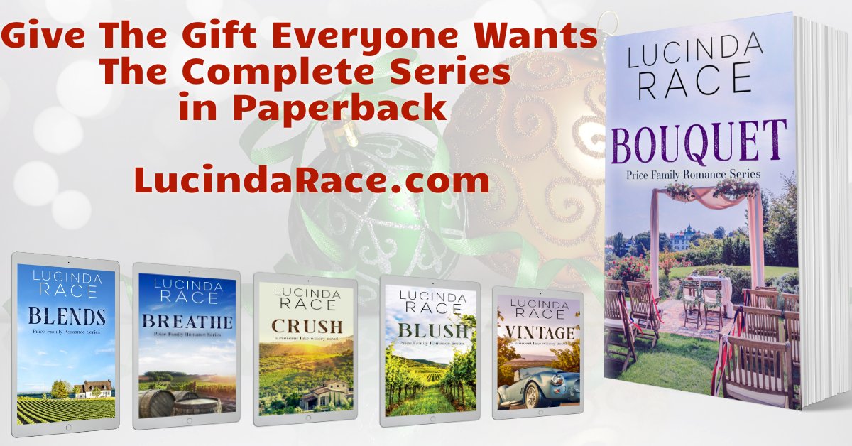 LucindaRace's tweet photo. Order the complete, signed series today of The Price Family Romance https://t.co/Q2r4yA74mA #itsnottooearly #lucindaracebooks https://t.co/dONurBItao