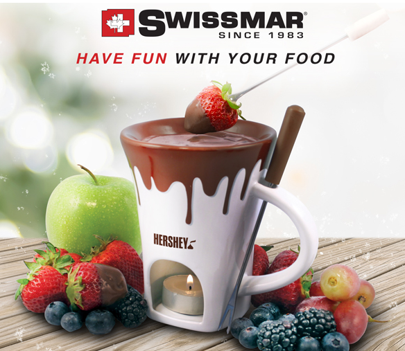 #Chocolate fondue was created by a Swiss Chef living in New York in the 1960's, and is the perfect way to stir up a dinner party. Enjoy a fun and delicious chocolate dessert at a relaxed pace. The set includes a #logoed Fondue mug and 2 fondue forks.
ow.ly/fpby50KNhFT