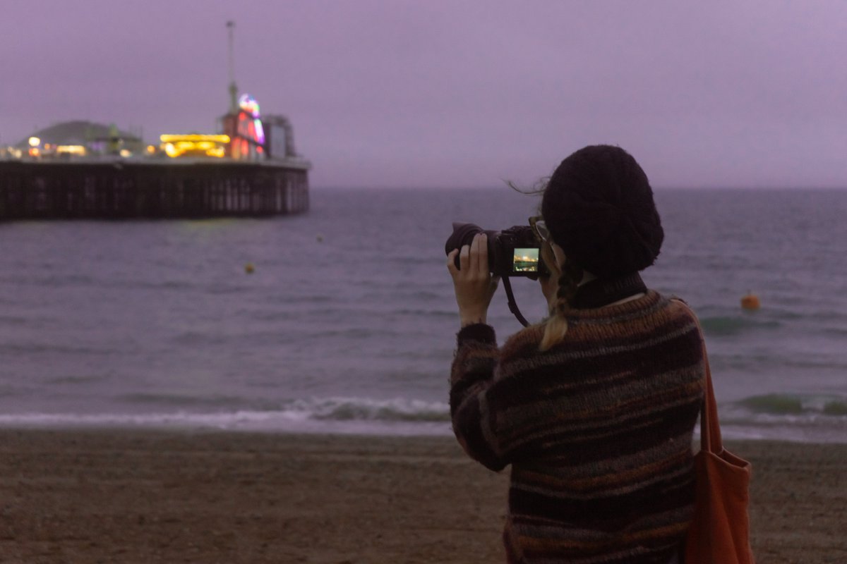 a walk near the pier.