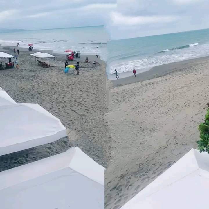 Fernand00841308's tweet photo. #IC I #VACIAS Así lucen las playas de #Atacames y #Tonsupa después de que miles de turistas cancelaran sus reservaciones por los hechos ocurridos en los últimos días. https://t.co/fFm9m19jdT