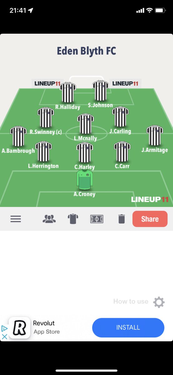 Eden Blyth FC tweet media