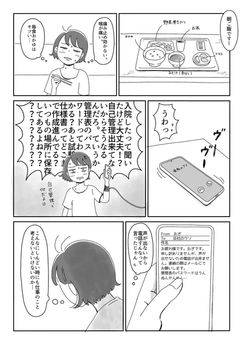 キス病で入院した話-3/5 