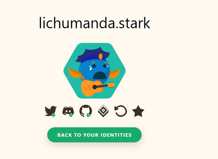 lichumanda's tweet photo. I claimed my ".stark" domain name on @Starknet_id

Claim yours before it's too late for a big surprise 👀 ... 

#StarkNet #StarknetIdOdyssey https://t.co/RathYbw7NG