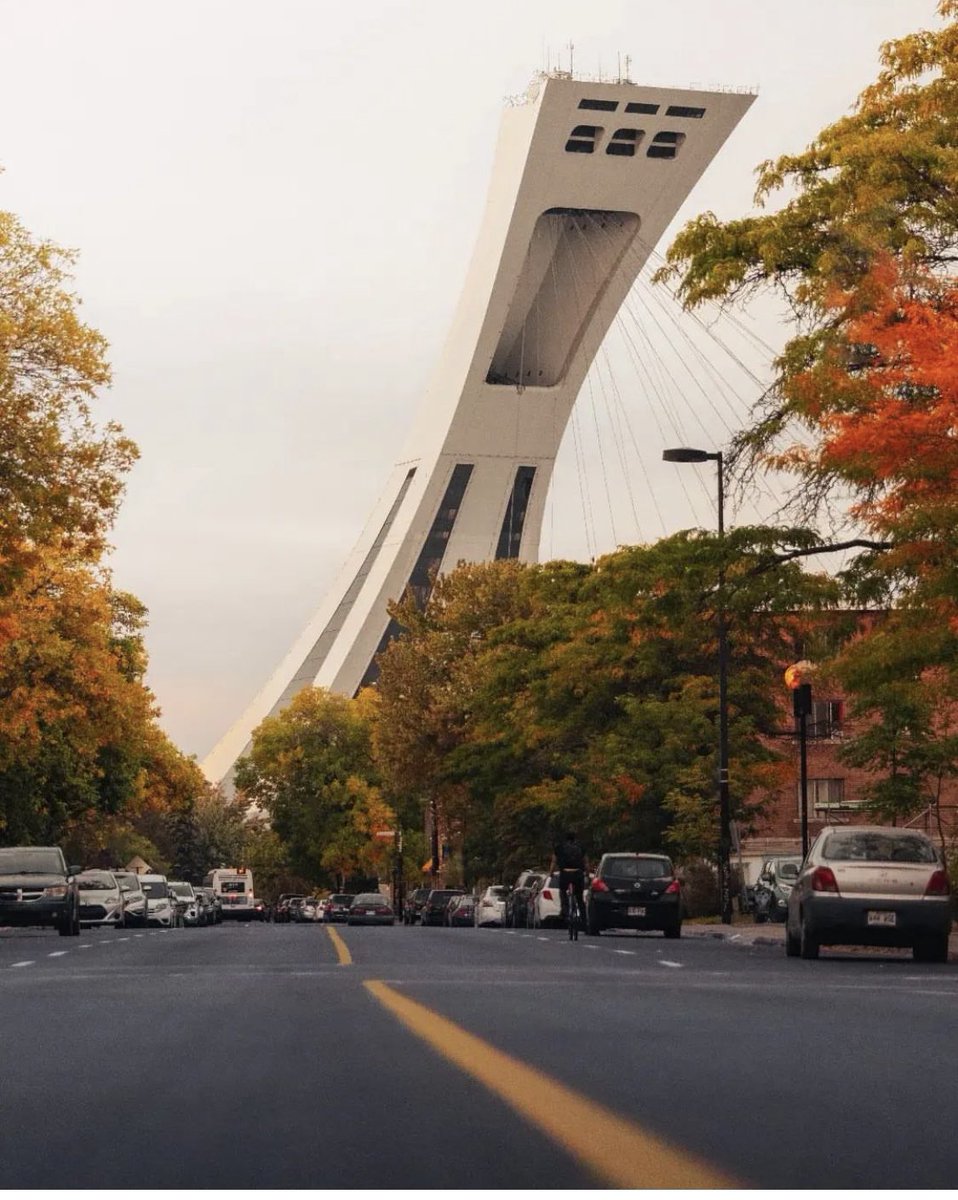 A different view of the Olympic Stadium. 🏆

📷 instagram.com/jeremy_touze #montreal #MTLmoments #SaturdayVibes