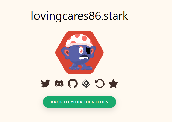 I claimed my ".stark" domain name on <a href="/Starknet_id/">Starknet.id</a>

Claim yours before it's too late for a big surprise 👀 ... 

#StarkNet #StarknetIdOdyssey