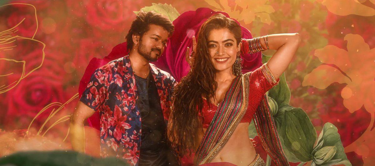 RMKFC's tweet photo. Cutie pie @iamRashmika &amp; @Actorvijay ♥️✨

#Varisu #RashmikaMandanna https://t.co/GDa6l5VBct