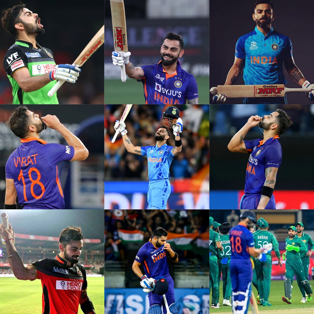 ahamadumair_'s tweet photo. In 2021 they said Virat is finished.
But in 2022, They realised King is always king. Records speaks who is he &amp; average speaks how consistent he is.❤️ How a man can be in many versions #RunMachine #TonMachine #ChaseMaster #GameChanger The #KINGKOHLI 👑
#HappyBirthdayViratKohli https://t.co/t2ju6Fi9qG