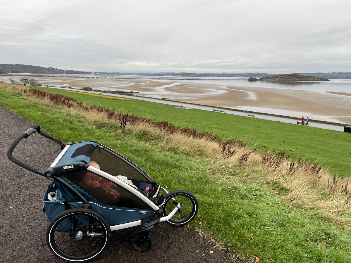 jwetton28's tweet photo. A rare perfect morning at Cramond for #EdinburghParkrun. Really pleased to shave a couple seconds off our buggy PB from last year: 18:29 🙌🏻 Worked very hard for that today. Great to see so many other buggies there too. #loveparkrun 🧡 https://t.co/6W5ySsK1hL